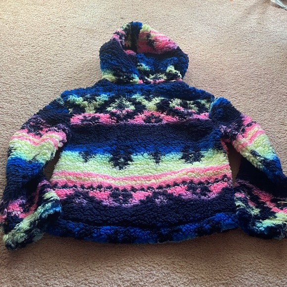 Justice girl zip hoodie s(7/8) - Picture 2 of 5